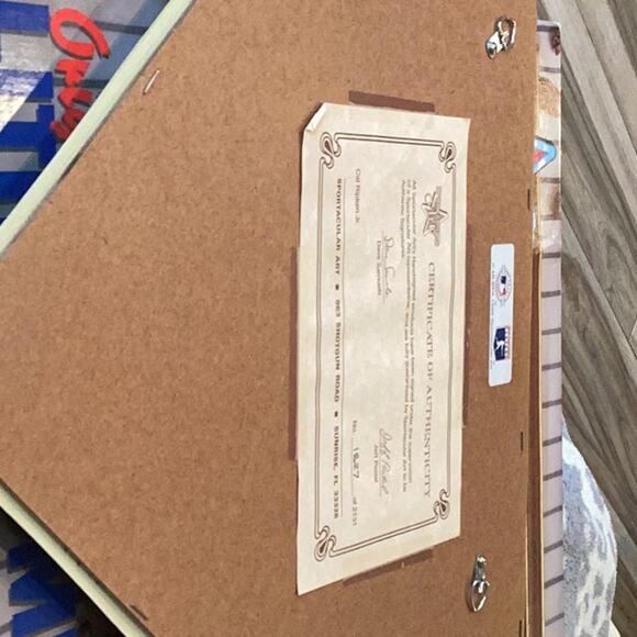 Cal Ripken Jr. Autographed 2131 Home Plate with Certificate of Authenticity. - Picture 9 of 9